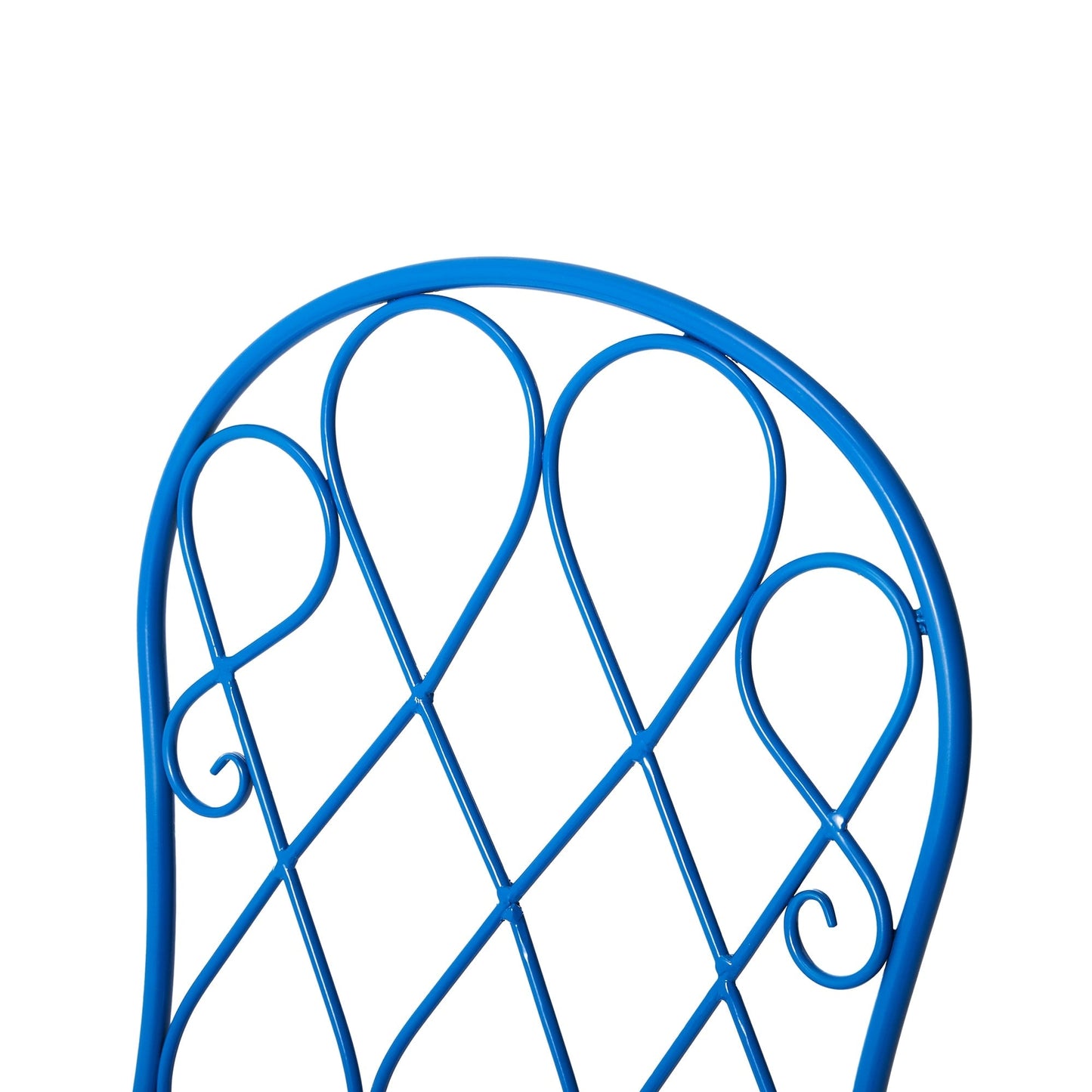 Ensemble de bistrot pliant d'extérieur en métal Glitzhome 3 pièces, table et chaises de patio