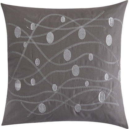 Parure de lit Nanshing Caspa 7 pièces au motif feuilles chic