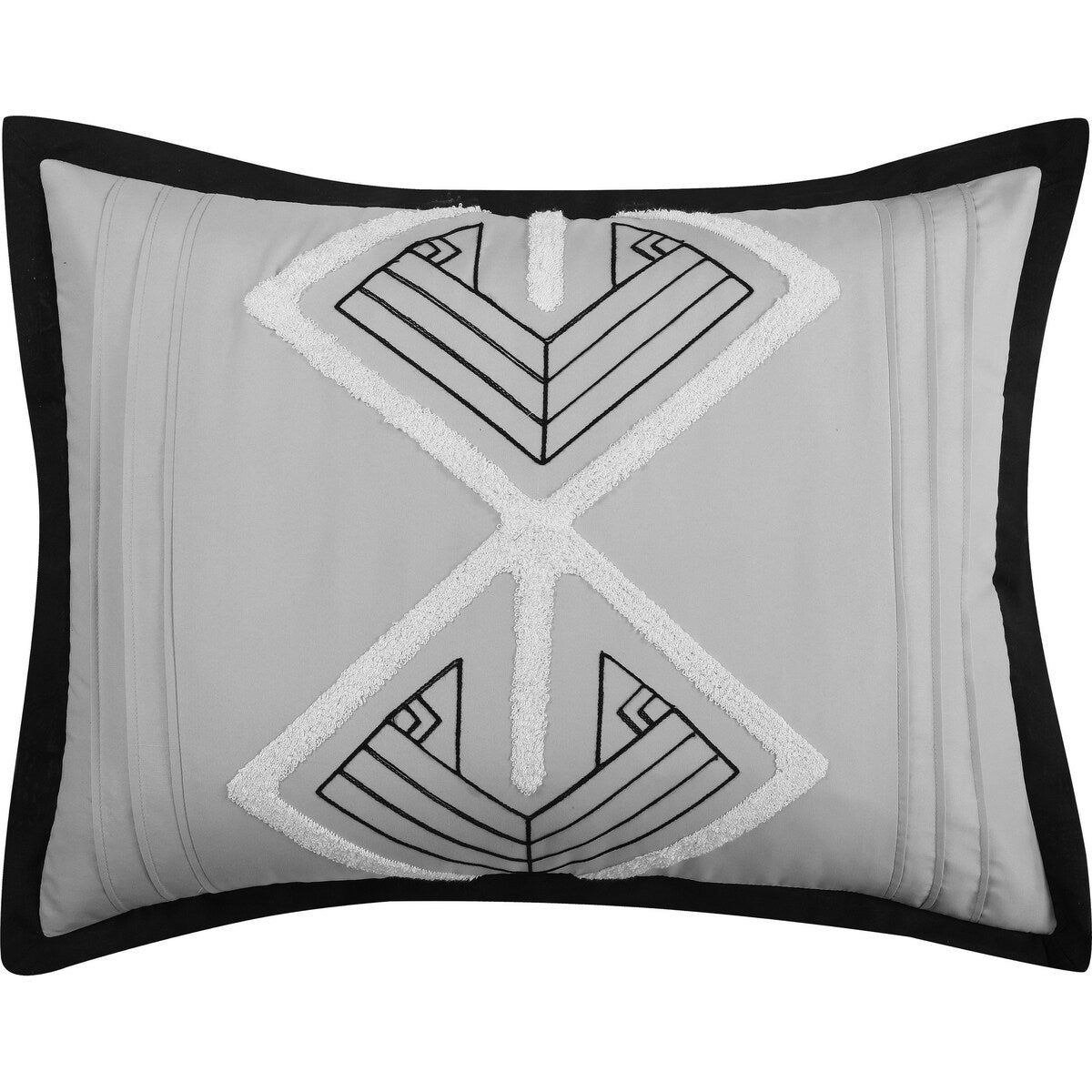 Parure de lit Nanshing Corina 7 pièces en tissu éponge brodé