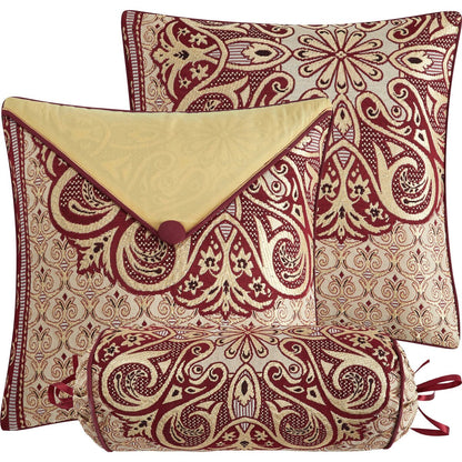 Ensemble de couette élégant médaillon 7 pièces Nanshing Prince