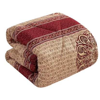 Ensemble de couette élégant médaillon 7 pièces Nanshing Prince