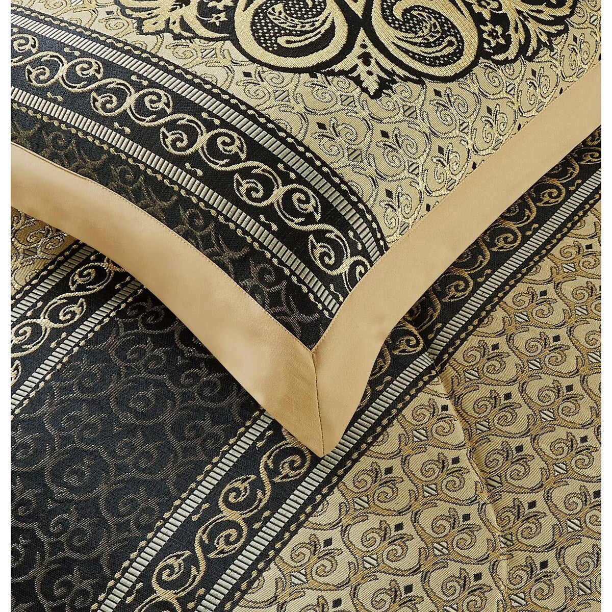 Ensemble de couette élégant médaillon 7 pièces Nanshing Prince