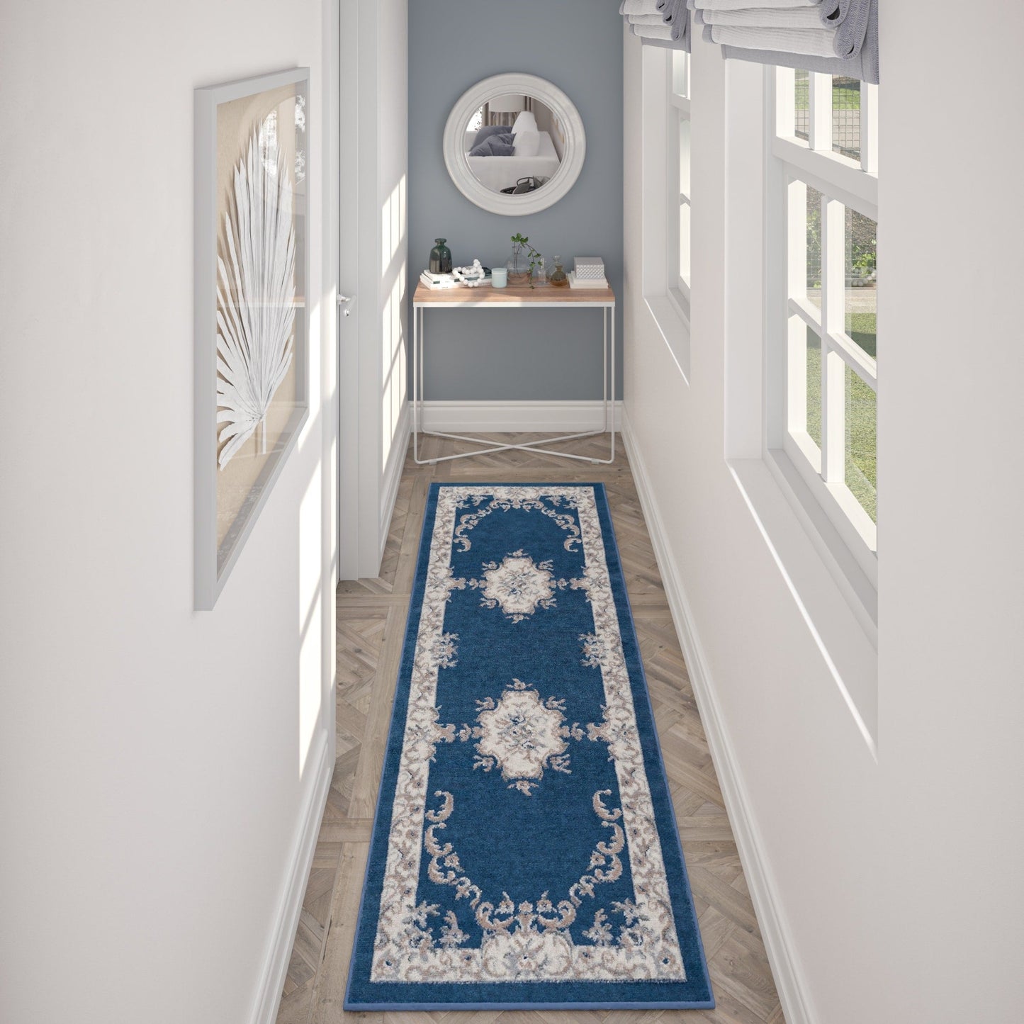 Tapis d'intérieur oriental traditionnel Hamilton