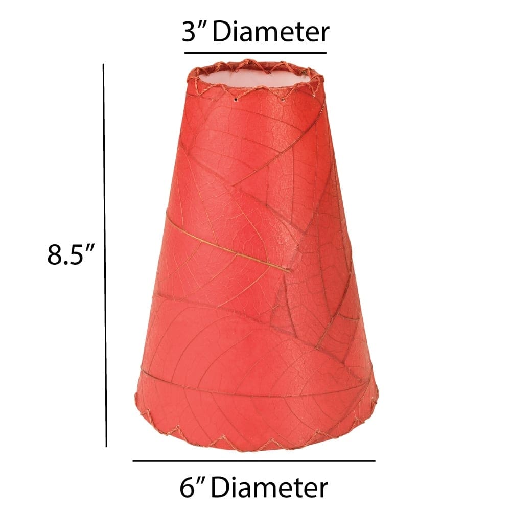 Applique murale Gecko faite main Eangee, abat-jour feuilles de cacao, 40 x 18 x 61 cm