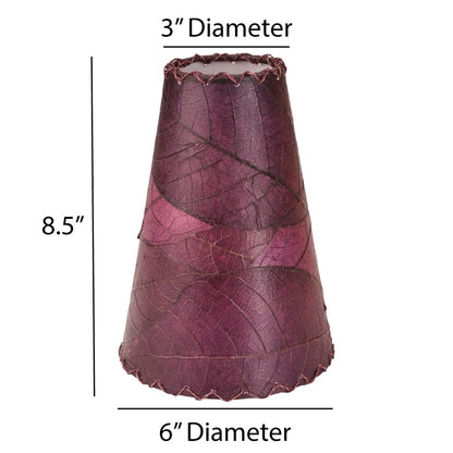 Applique murale Gecko faite main Eangee, abat-jour feuilles de cacao, 40 x 18 x 61 cm