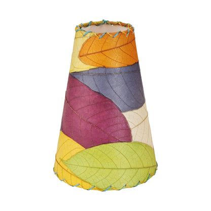 Applique murale Gecko faite main Eangee, abat-jour feuilles de cacao, 40 x 18 x 61 cm