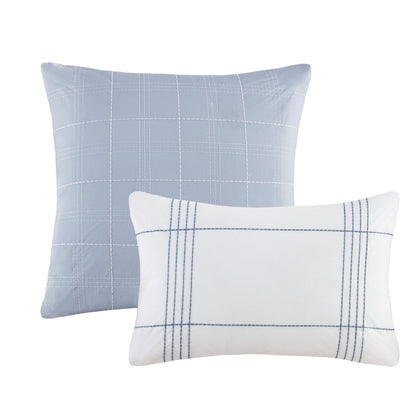 Parure de lit surdimensionnée en coton jacquard Harbor House Morgan, 6 pièces