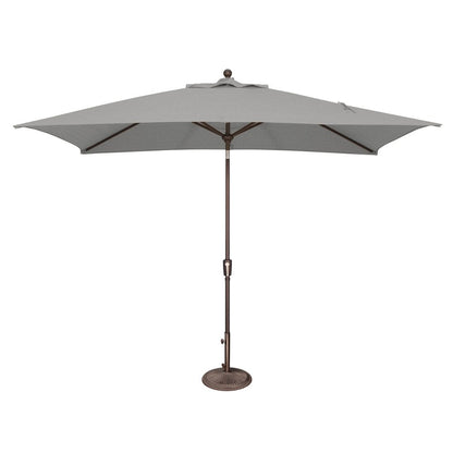 Parasol inclinable rectangulaire à bouton-poussoir SimplyShade Catalina de 10 pieds