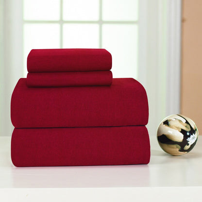 Parure de lit en flanelle de coton épais