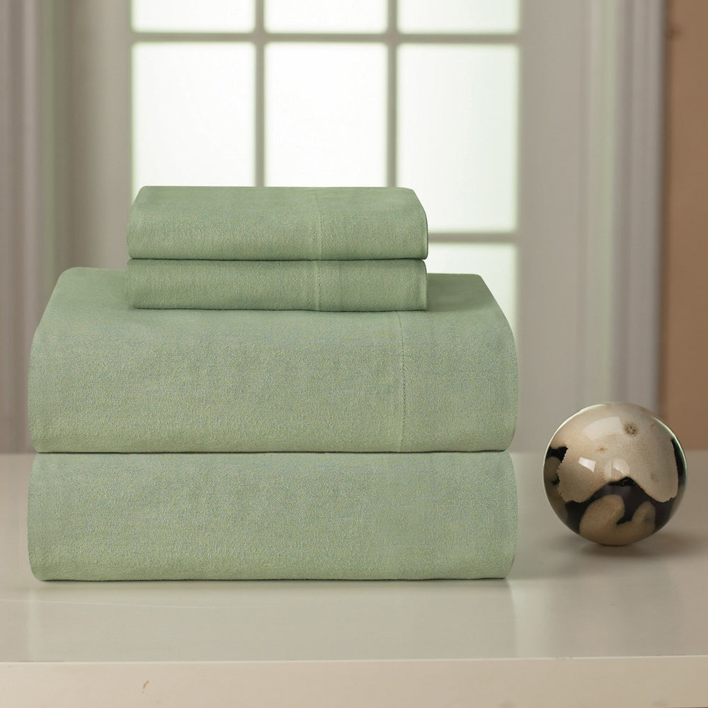 Parure de lit en flanelle de coton épais