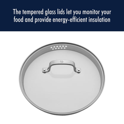 Batterie de cuisine Henckels Clad H3 10 pièces en acier inoxydable
