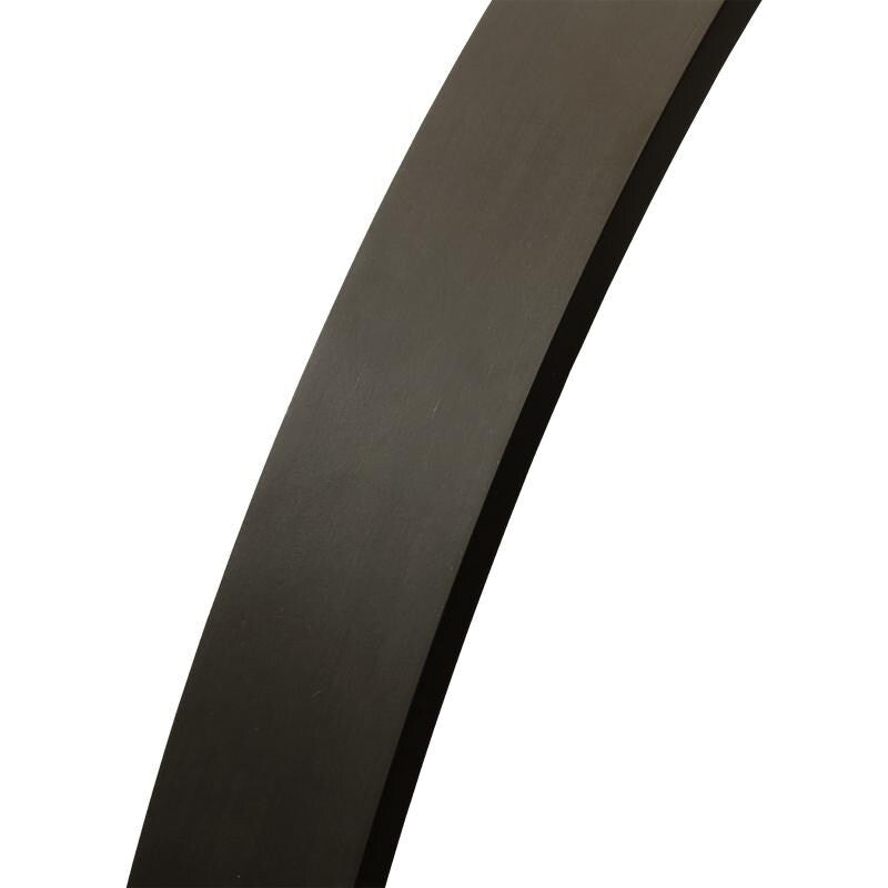 Miroir mural rond classique avec cadre en bois