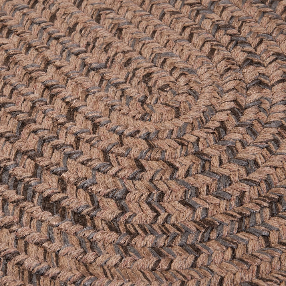 Tapis ovale réversible tressé Colonial Mills Hillsdale