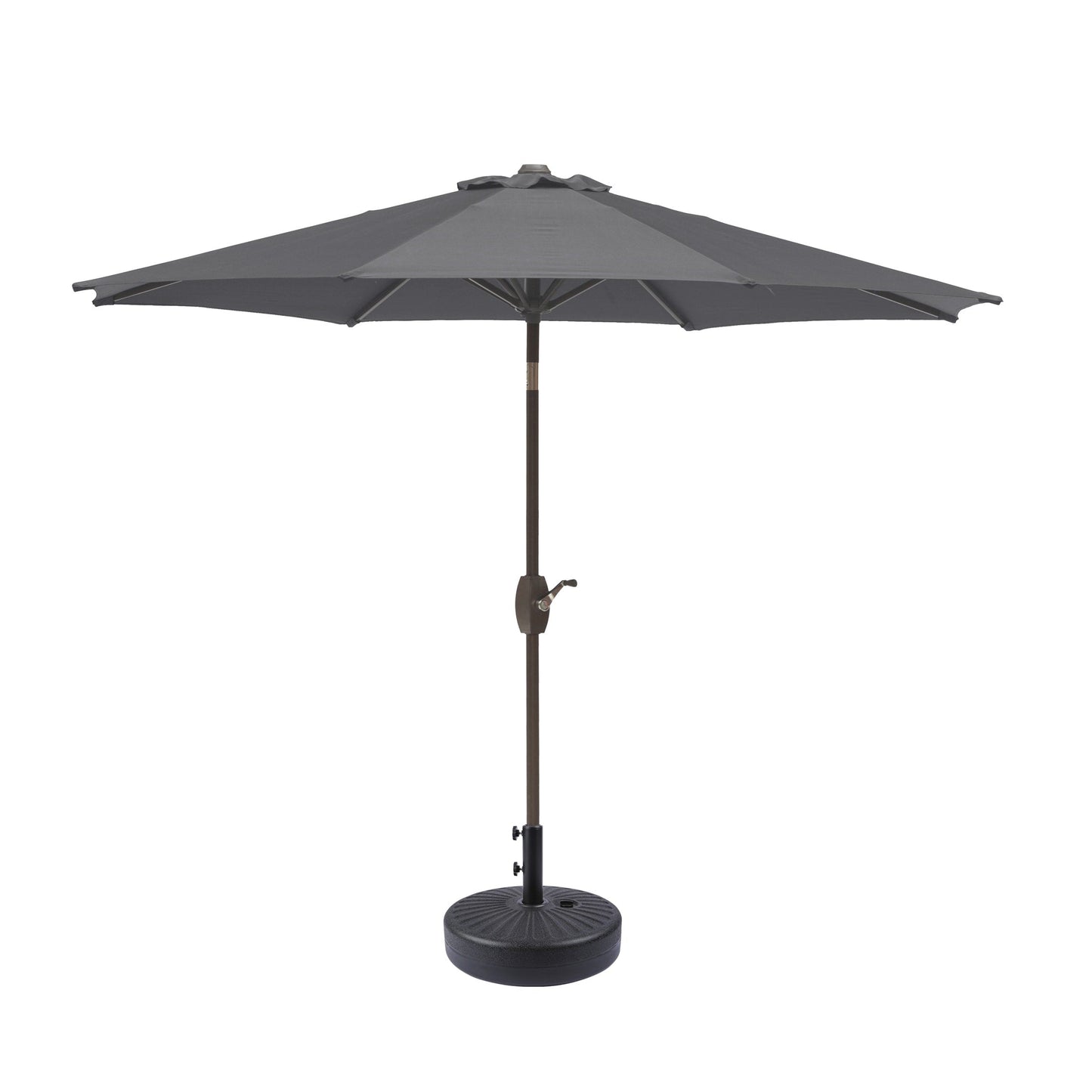 Parasol de patio Holme de 9 pieds et support de base