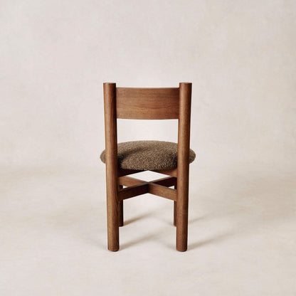 Chaise de salle à manger Teddy - Moka
