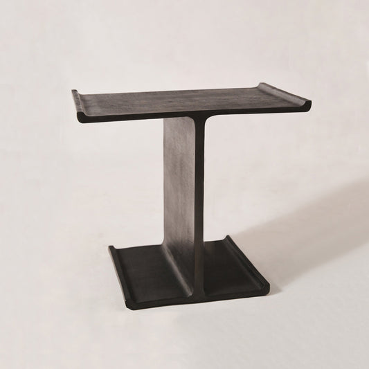 Table d'appoint à poutre en I