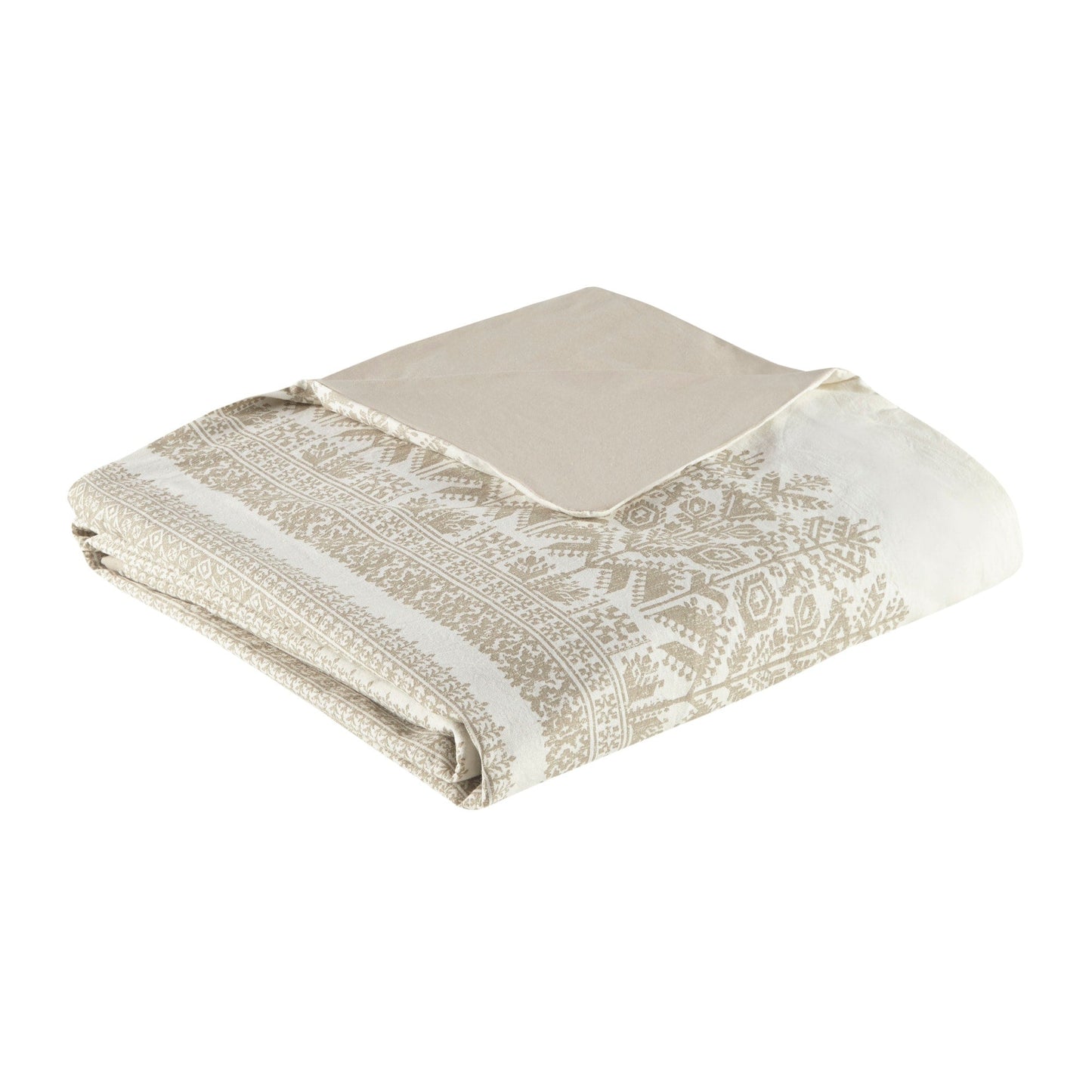 Parure de lit 3 pièces en coton avec capitonnage chenille INK+IVY Mila