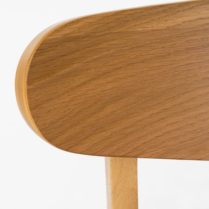 Chaise de salle à manger Abrielle en bois d'hévéa rembourrée, style milieu de siècle, par Christopher Knight Home (lot de 2)