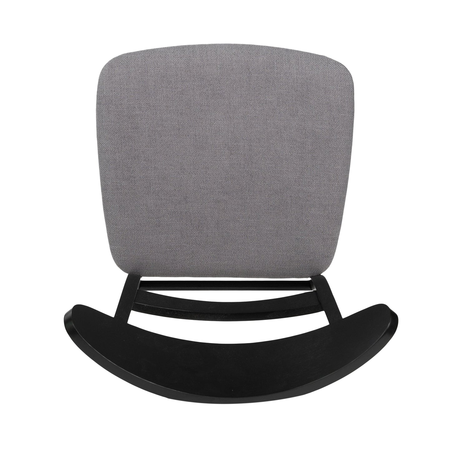 Chaise de salle à manger Abrielle en bois d'hévéa rembourrée, style milieu de siècle, par Christopher Knight Home (lot de 2)