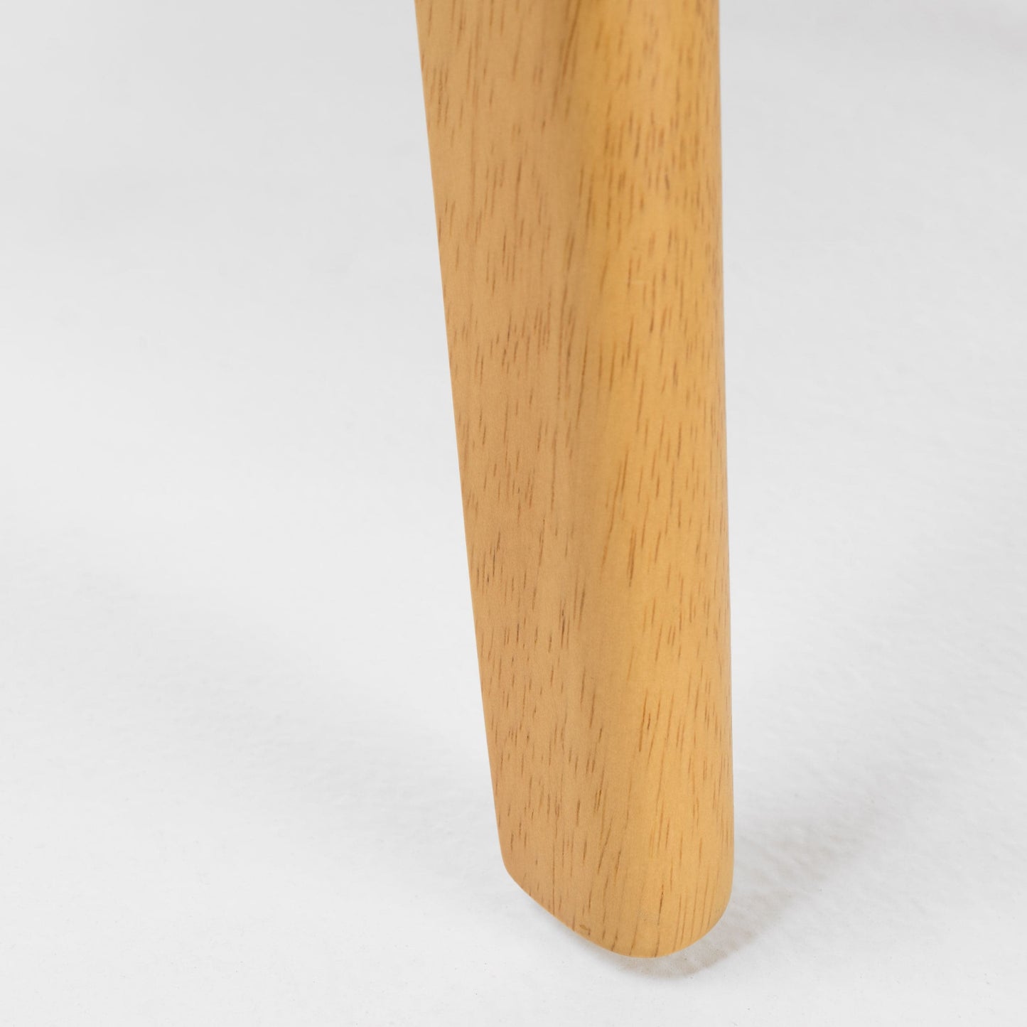 Chaise de salle à manger Abrielle en bois d'hévéa rembourrée, style milieu de siècle, par Christopher Knight Home (lot de 2)