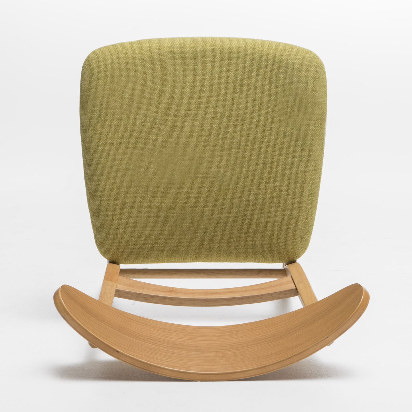 Chaise de salle à manger Abrielle en bois d'hévéa rembourrée, style milieu de siècle, par Christopher Knight Home (lot de 2)