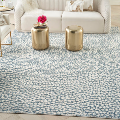 Tapis moderne abstrait en galets Nourison Joli