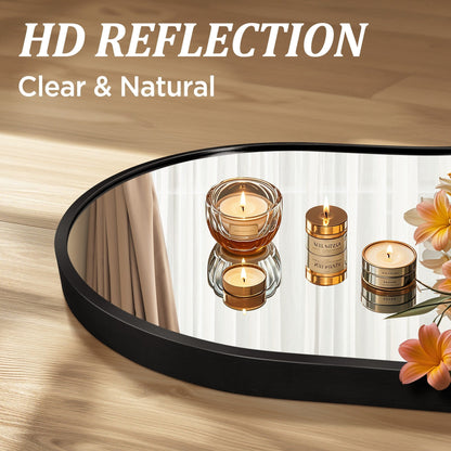 Miroir mural irrégulier Miroir mural décoratif asymétrique