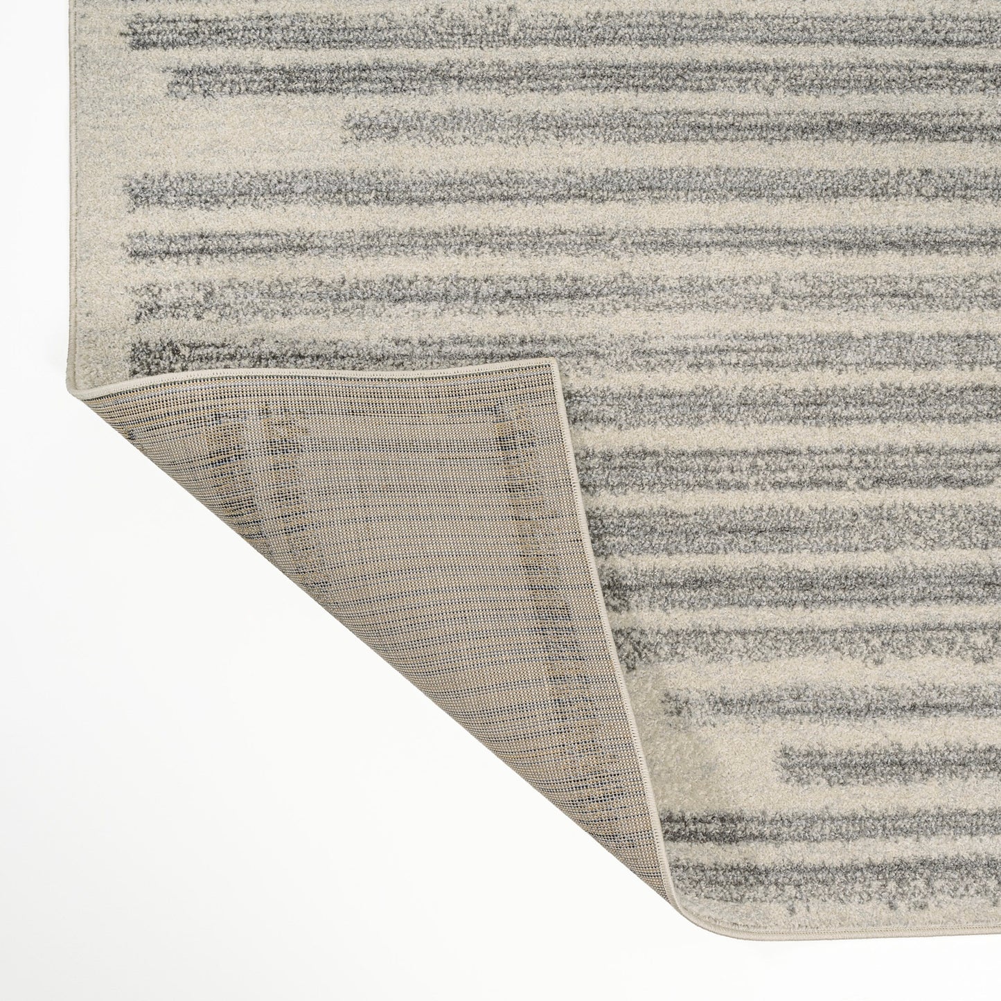 JONATHAN Y Tapis moderne à rayures berbères Aksil