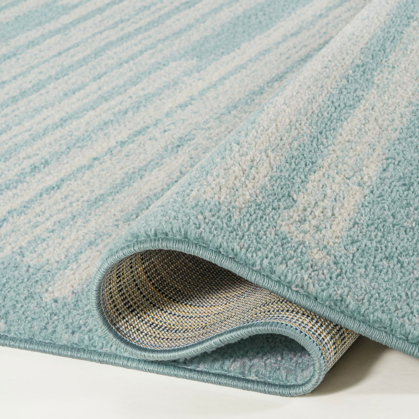 JONATHAN Y Tapis moderne à rayures berbères Aksil