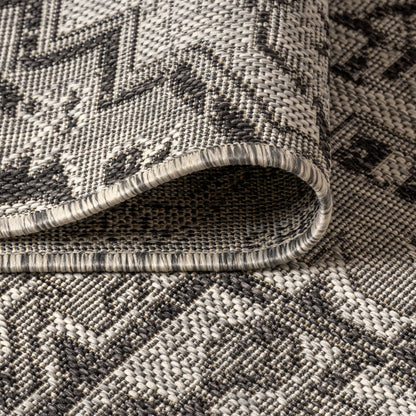 Tapis d'intérieur/extérieur JONATHAN Y Charleston Medallion