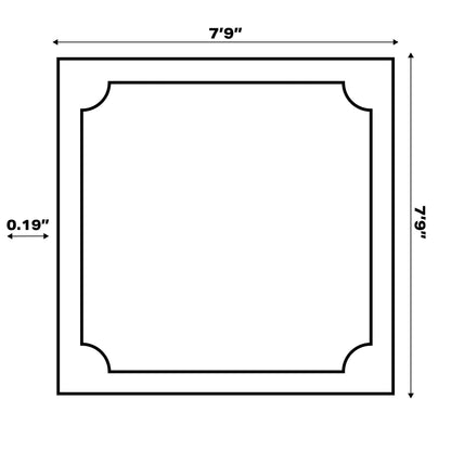 Tapis d'intérieur/extérieur JONATHAN Y Charleston Medallion