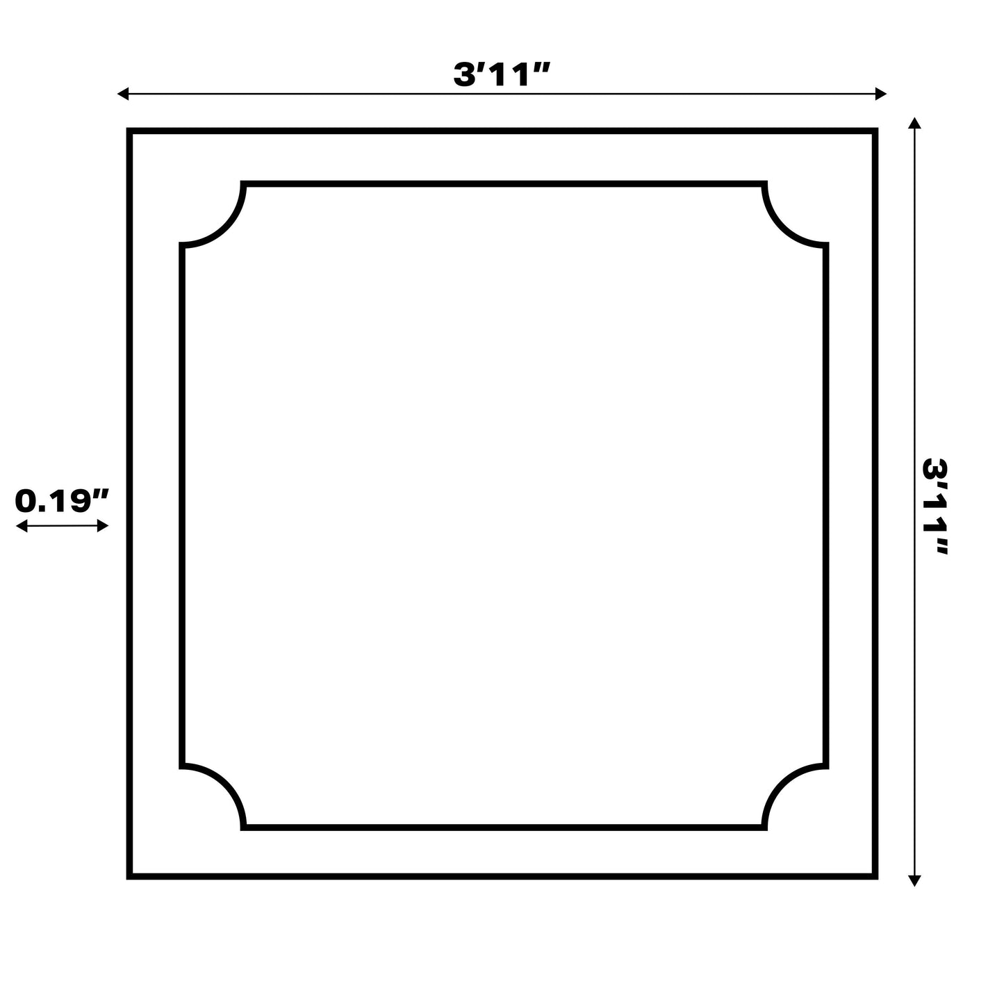 Tapis d'intérieur/extérieur JONATHAN Y Charleston Medallion