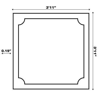 Tapis d'intérieur/extérieur JONATHAN Y Charleston Medallion