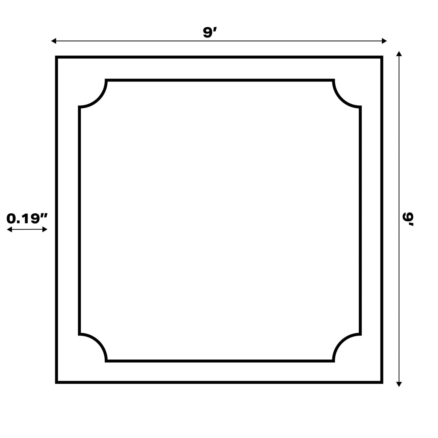 Tapis d'intérieur/extérieur JONATHAN Y Charleston Medallion