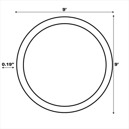 Tapis d'intérieur/extérieur JONATHAN Y à motif floral tissé texturé
