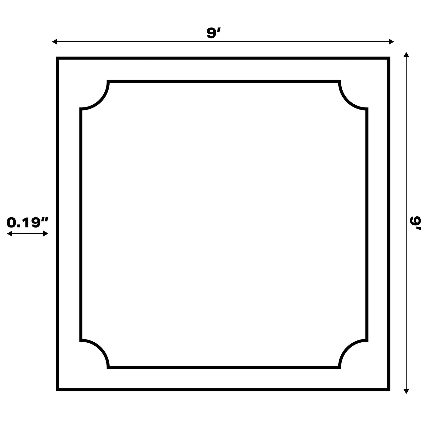 Tapis d'intérieur/extérieur JONATHAN Y à motif floral tissé texturé