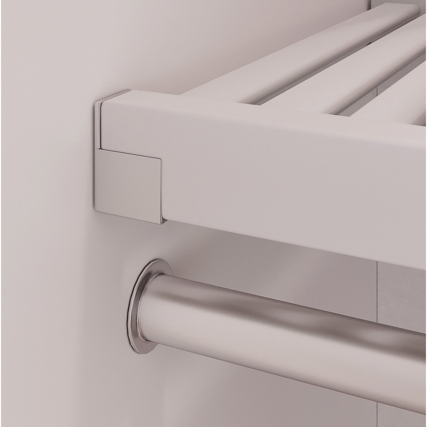 Système de placard en bois massif John Louis Home blanc