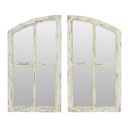 Miroirs à vitres cintrées Jolene (lot de 2)