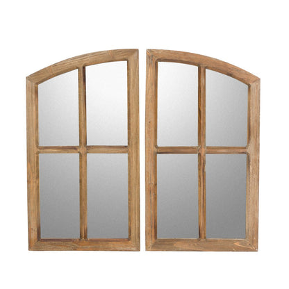 Miroirs à vitres cintrées Jolene (lot de 2)