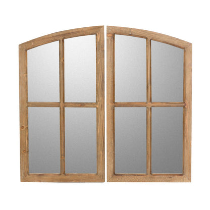 Miroirs à vitres cintrées Jolene (lot de 2)