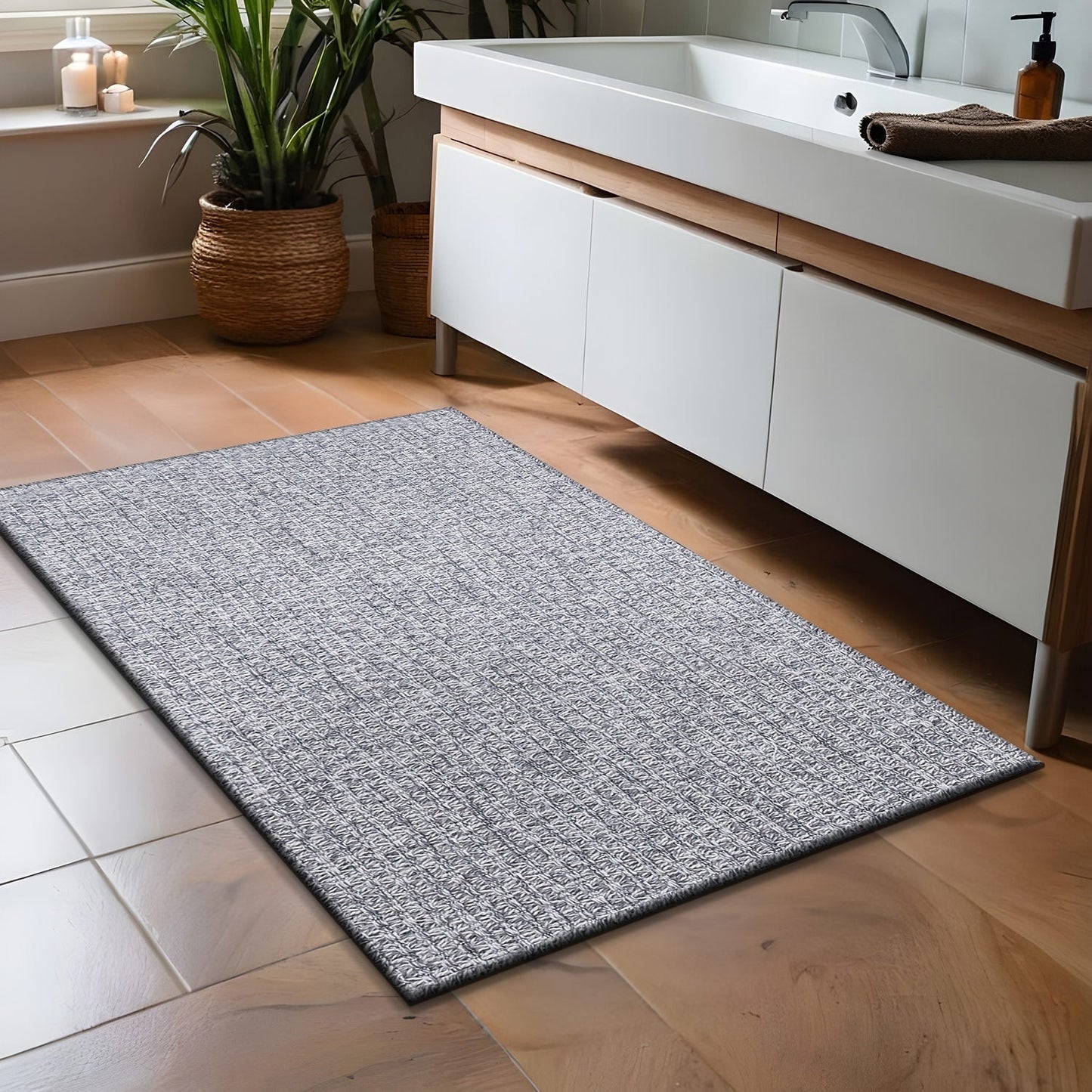 Tapis en jute Beverly Rug facile à nettoyer et ne perdant pas ses poils