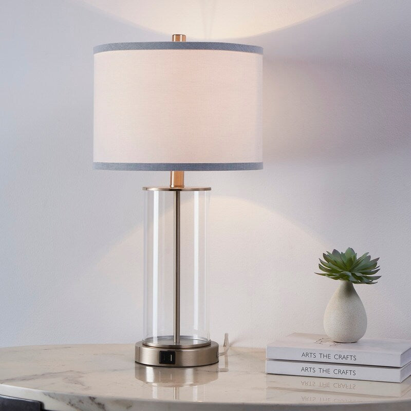 Ensemble de lampes de table à commande tactile KAWOTI 23.25 avec port USB et ampoules