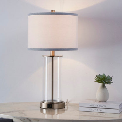 Ensemble de lampes de table à commande tactile KAWOTI 23.25 avec port USB et ampoules