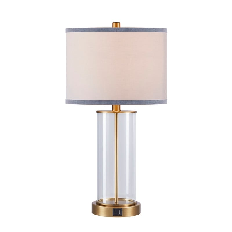 Ensemble de lampes de table à commande tactile KAWOTI 23.25 avec port USB et ampoules