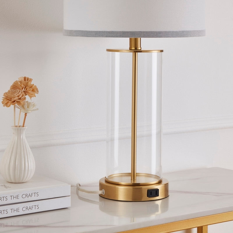 Ensemble de lampes de table à commande tactile KAWOTI 23.25 avec port USB et ampoules