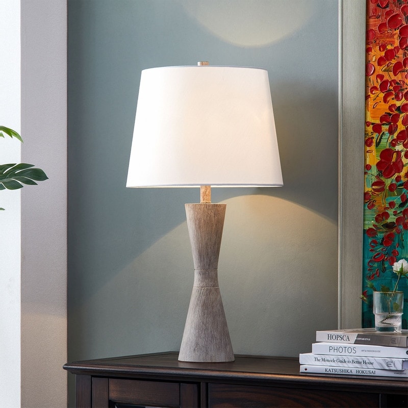 Ensemble de 2 lampes de table effet vieilli KAWOTI 27