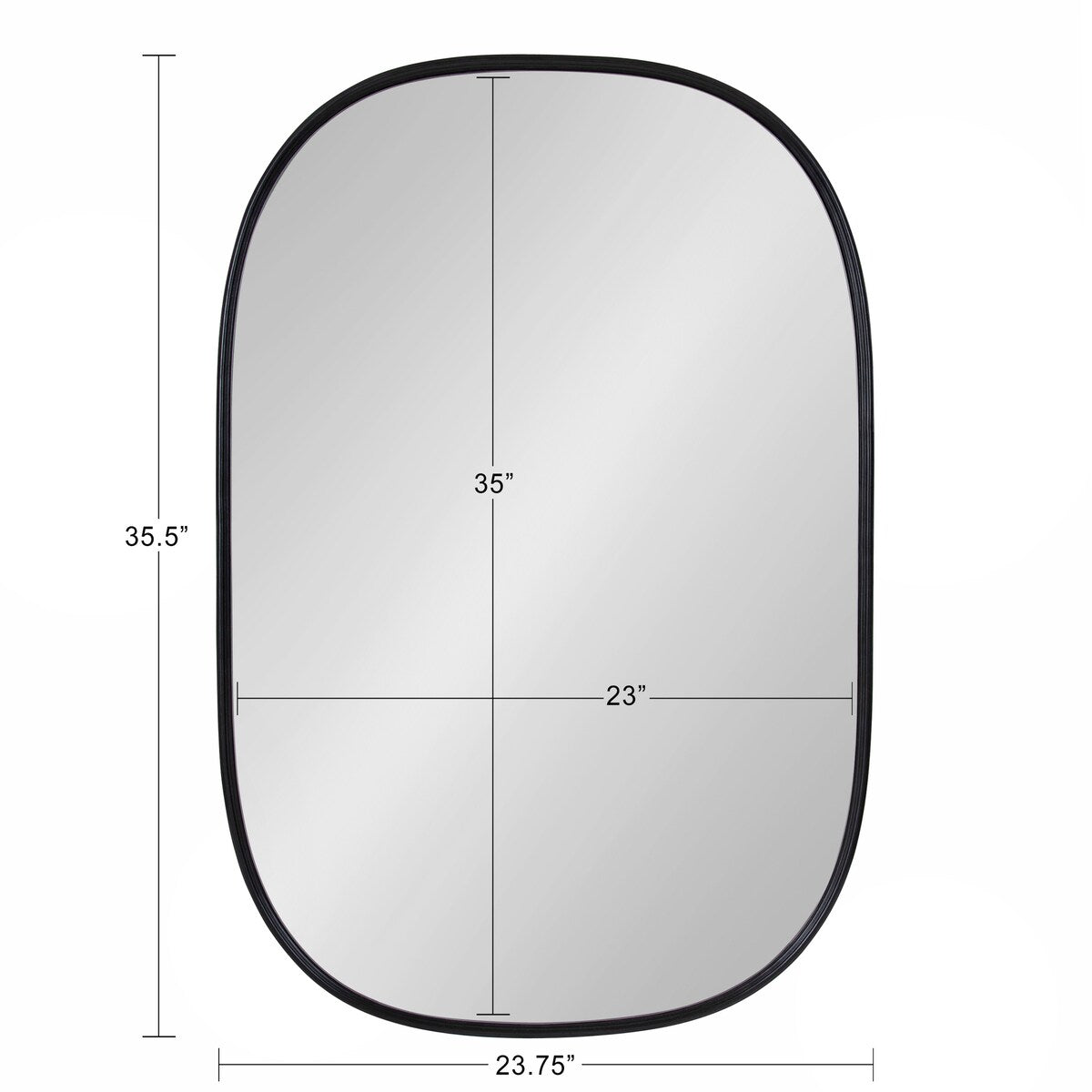 Miroir mural encadré Kate et Laurel Caskill