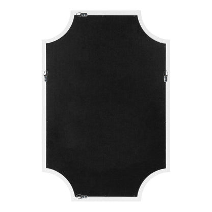 Miroir encadré en bois festonné Kate et Laurel Hogan