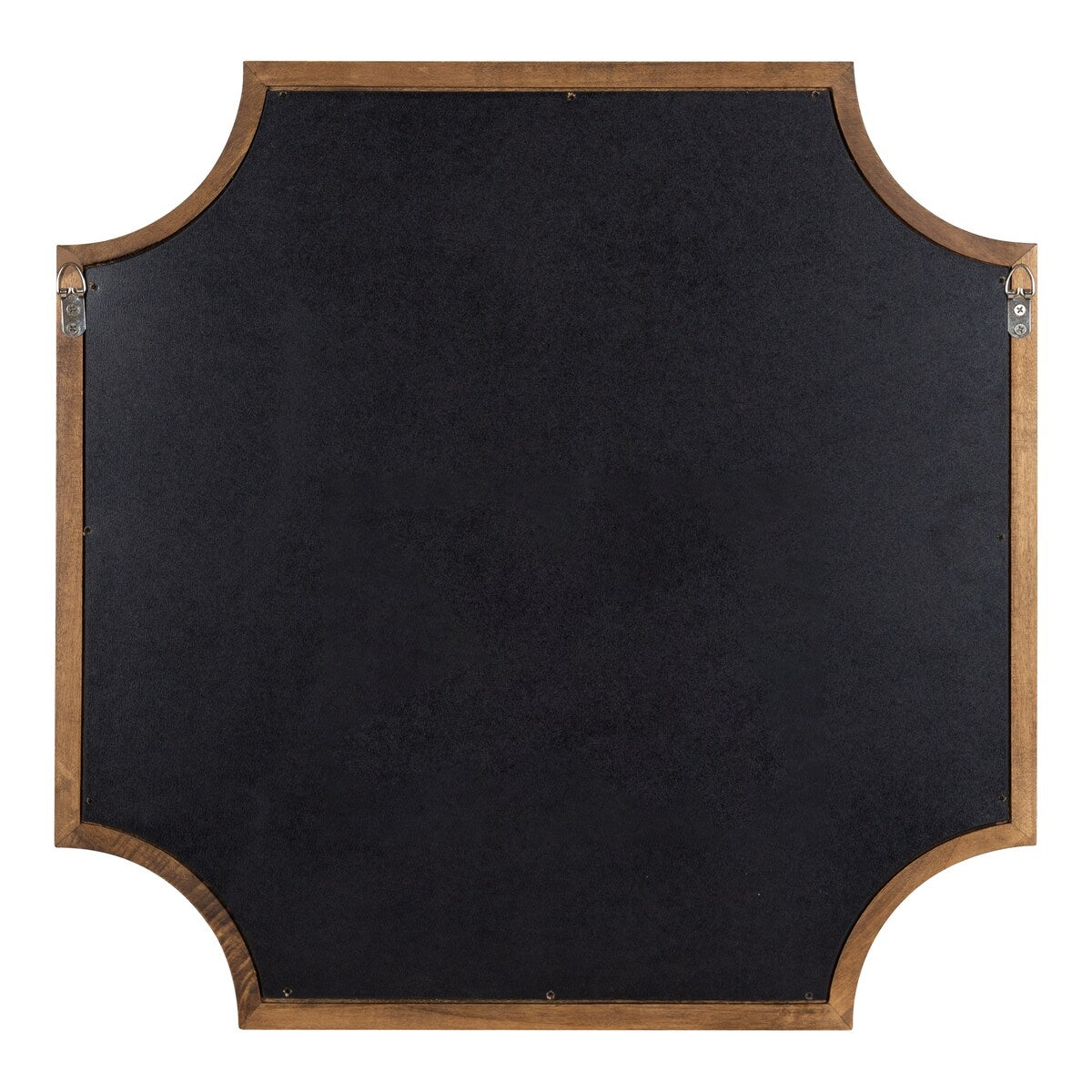 Miroir encadré en bois festonné Kate et Laurel Hogan