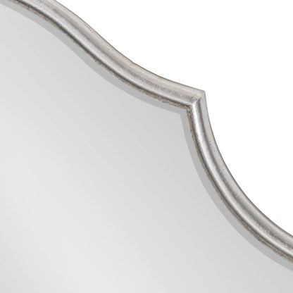 Miroir mural ovale festonné Kate et Laurel Leanna